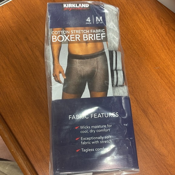 Kirkland Signature Underwear & Socks Boxer Briefs Mens Medium 32 To